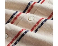 Devant 18 Devant -Magasin De Chaussures De Luxe Portuguese Flannel Cross Stitch Shirt SS25.020 2